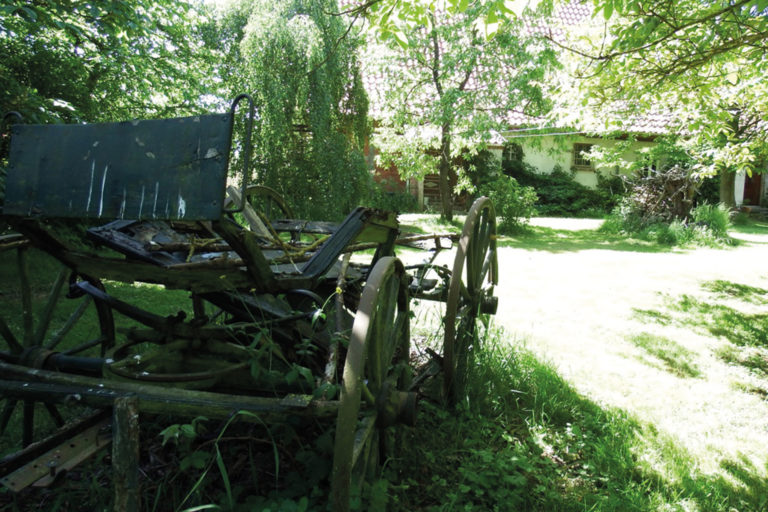 Idyllische Gartenbereiche